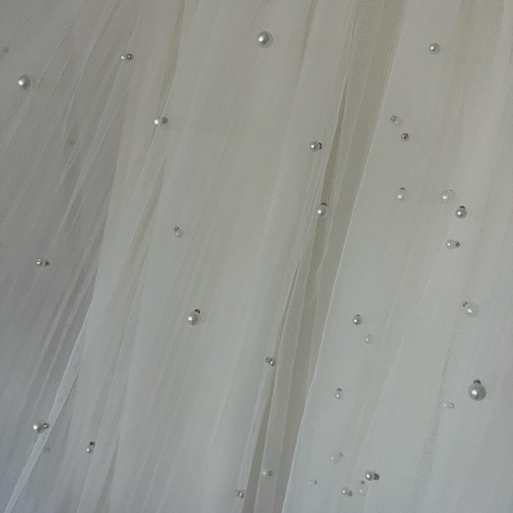 Bridal Short Puff Dress - Picture 7 of 8